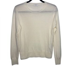 Aritizia Babaton Wool Cream Lightweight Crewneck Sweater Size Small